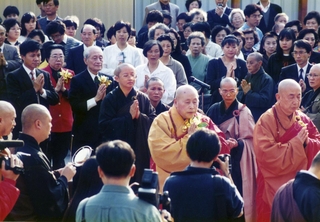 志蓮淨苑佛寺重建之地基工程灑淨儀式 (1994年1月3日)